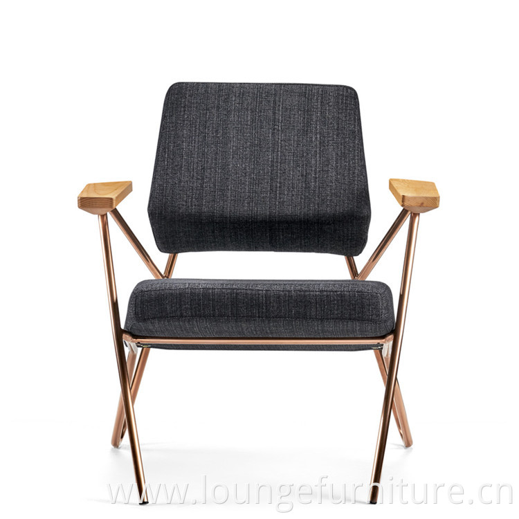 High Evaluation Italian Retro Vintage Lounge Chair Home Lounge Chair Soft Office Lounge Chair